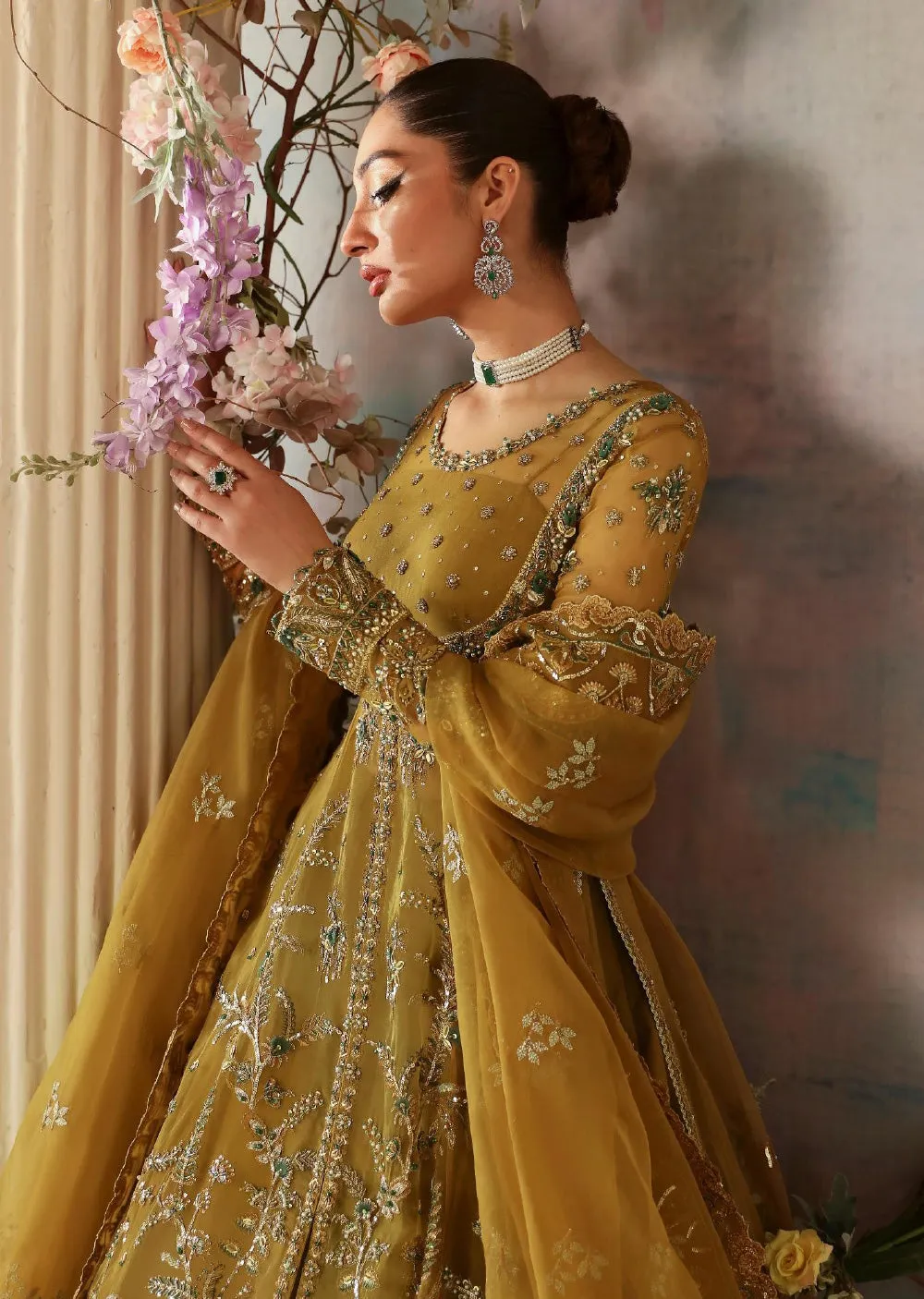 AKB-1545 - Sierra - Unstitched - Aleia Luxury Formals by Akbar Aslam 2024