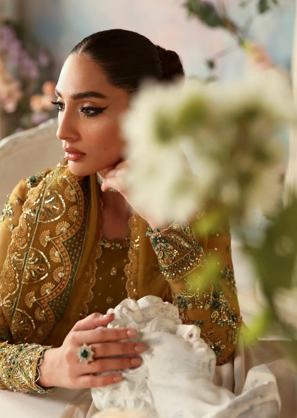 AKB-1545 - Sierra - Unstitched - Aleia Luxury Formals by Akbar Aslam 2024