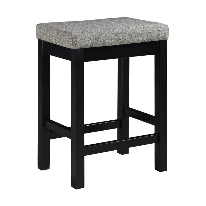 Black Counter Height Dining w/ built-in USB ports