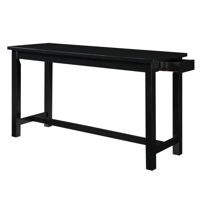 Black Counter Height Dining w/ built-in USB ports