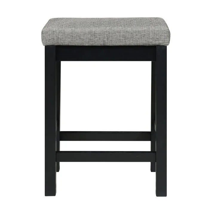 Black Counter Height Dining w/ built-in USB ports