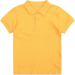 CUNYI Boys' Cotton Pique Polo Shirts Uniform Short Sleeve Tops
