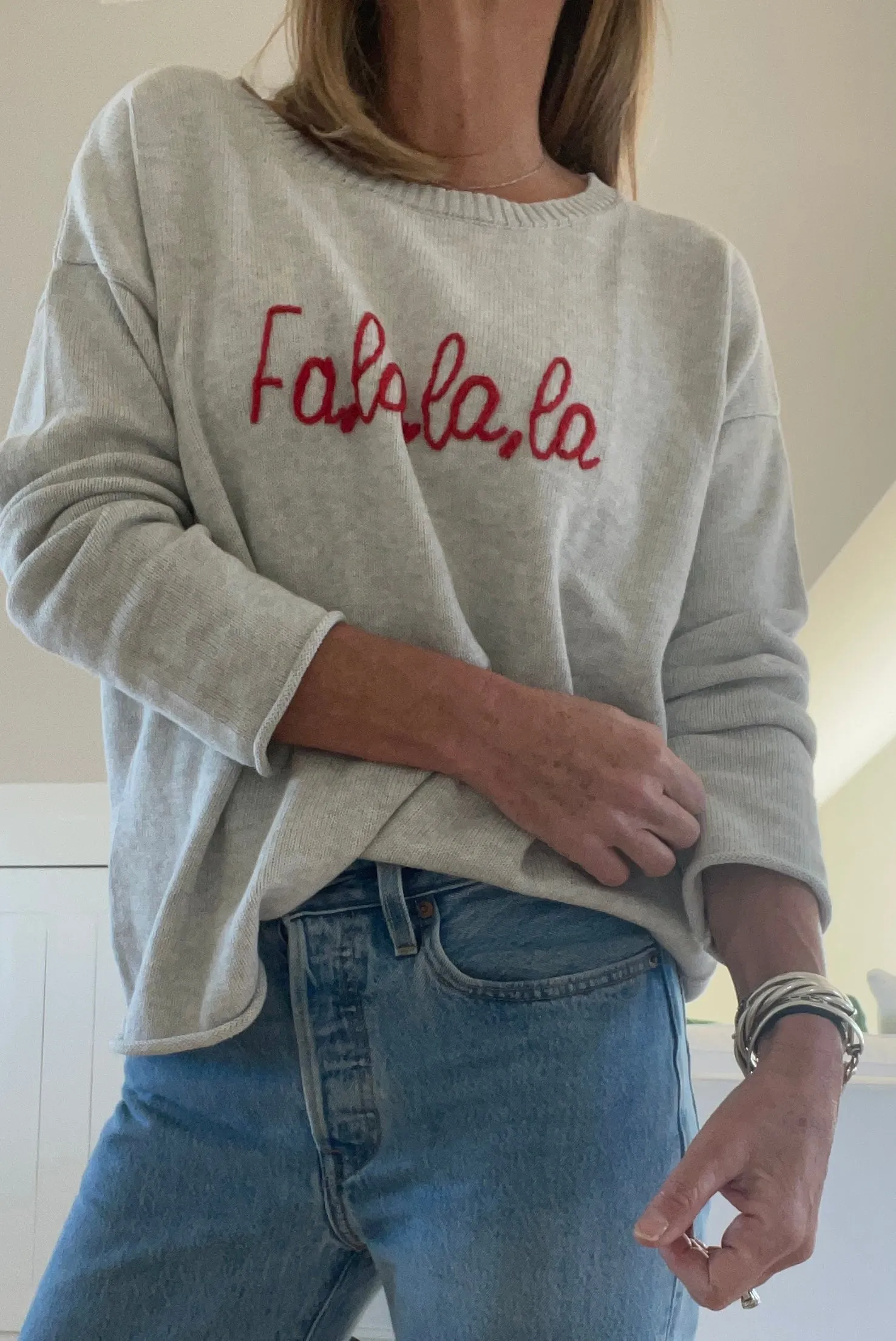 Fa-La-La-La-La Holiday Sweater