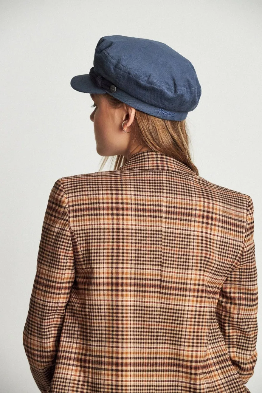 Fiddler Cap - Navy Cord