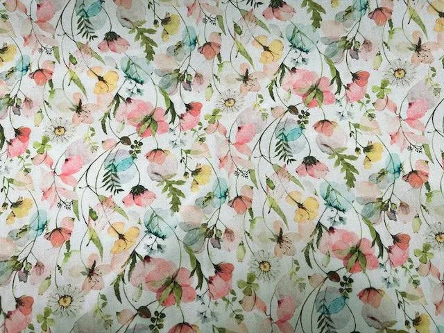 Floral Vines - Cotton Lawn