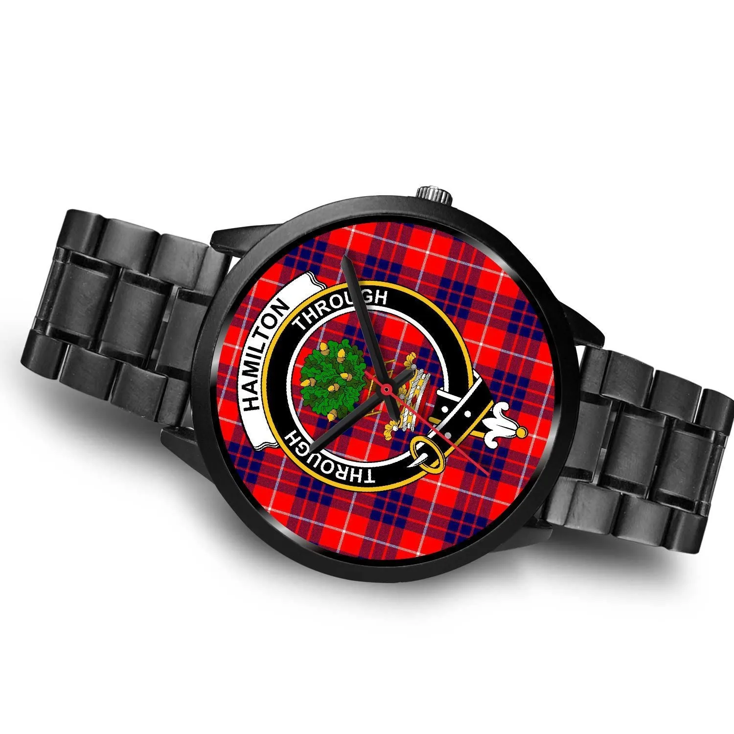 Hamilton Modern Clan Badge Tartan Black Watch