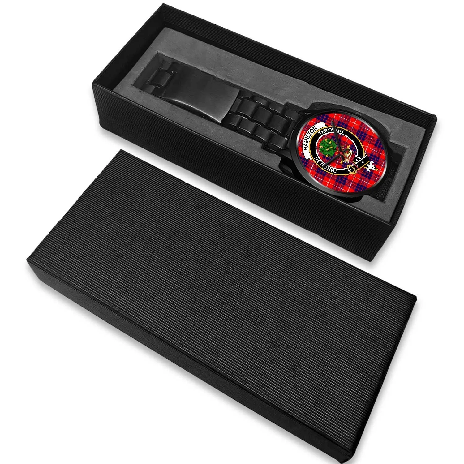 Hamilton Modern Clan Badge Tartan Black Watch