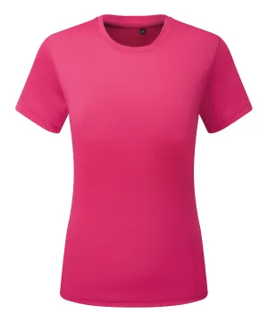 Hot Pink - Women's TriDri® textured recycled tee