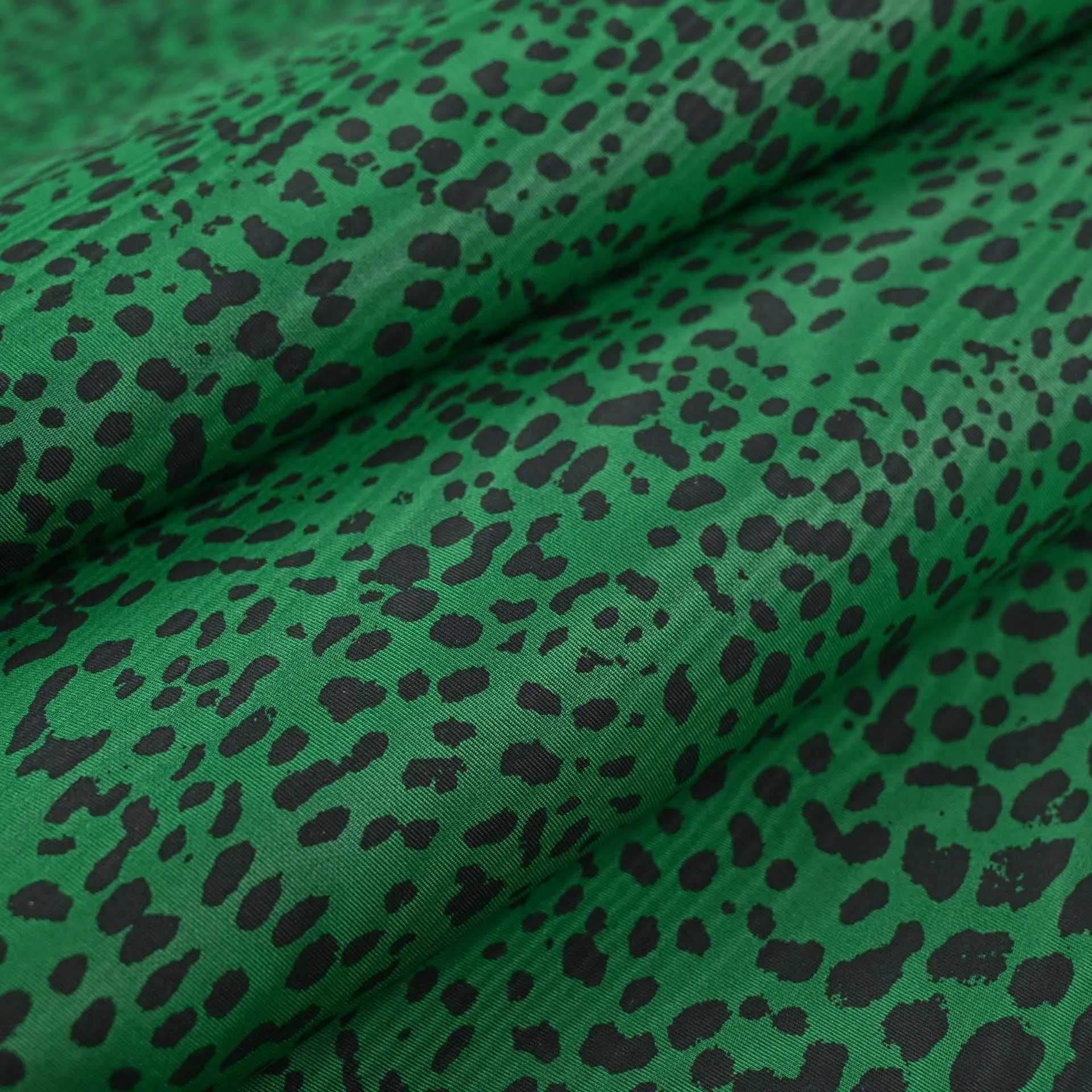Jade Green Grosgrain Fabric 97622