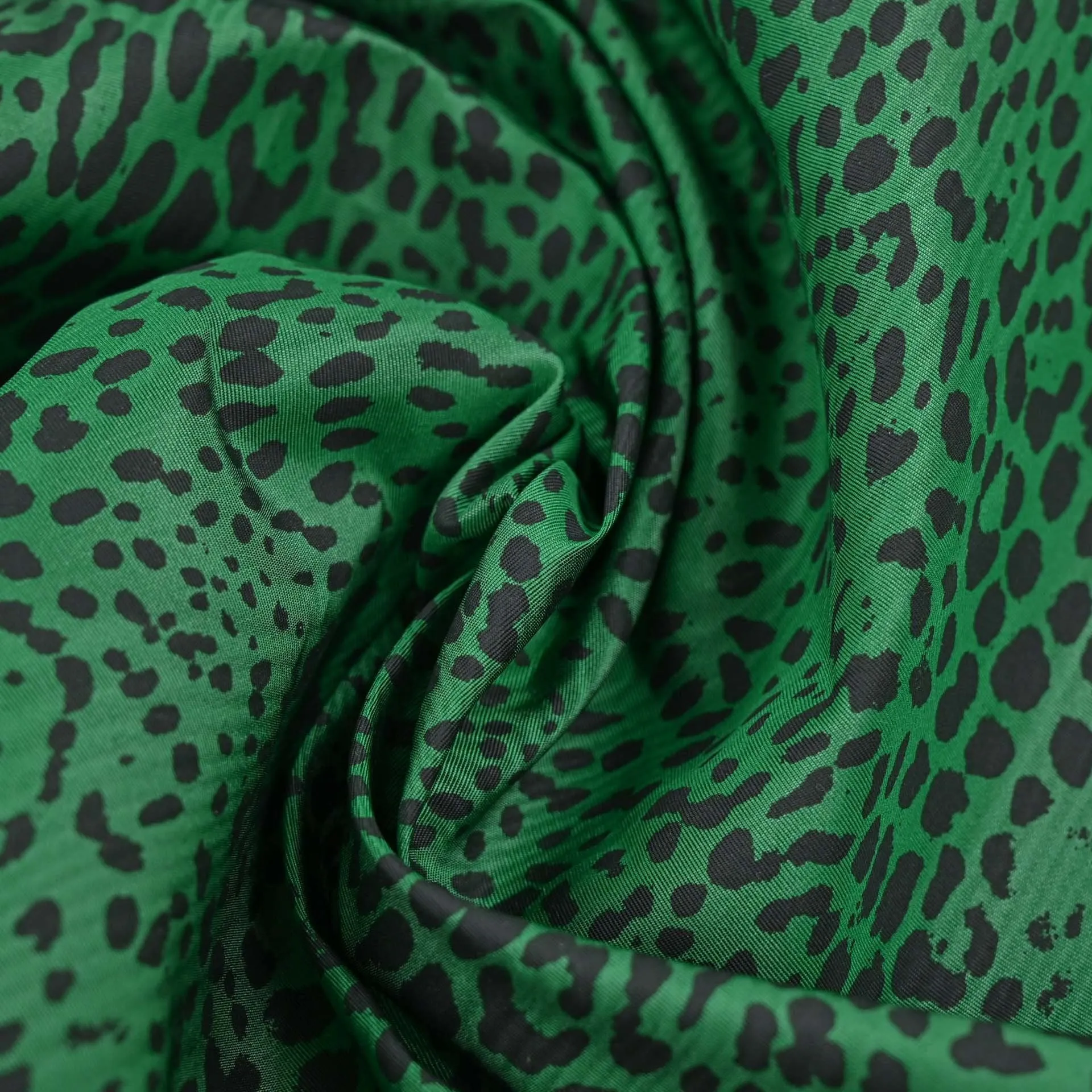 Jade Green Grosgrain Fabric 97622
