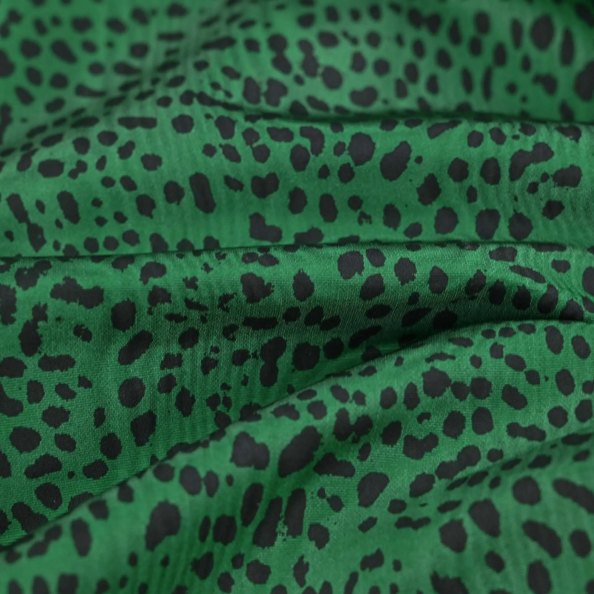 Jade Green Grosgrain Fabric 97622