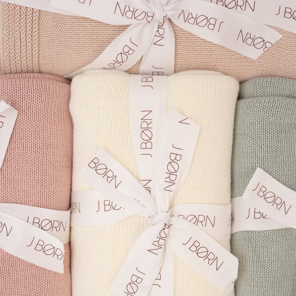 JBØRN Knitted Blanket | Personalisable