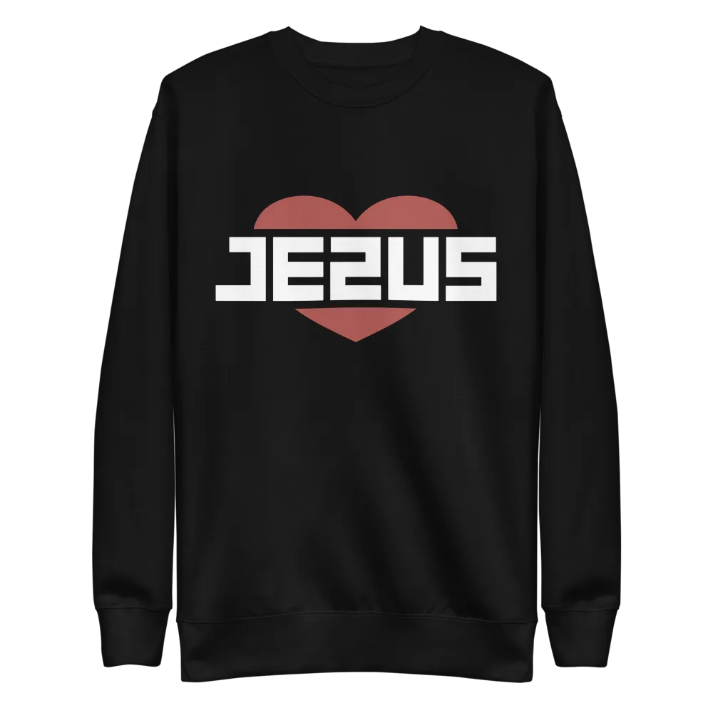Jesus The 2 Of Us Unisex Premium Sweatshirt