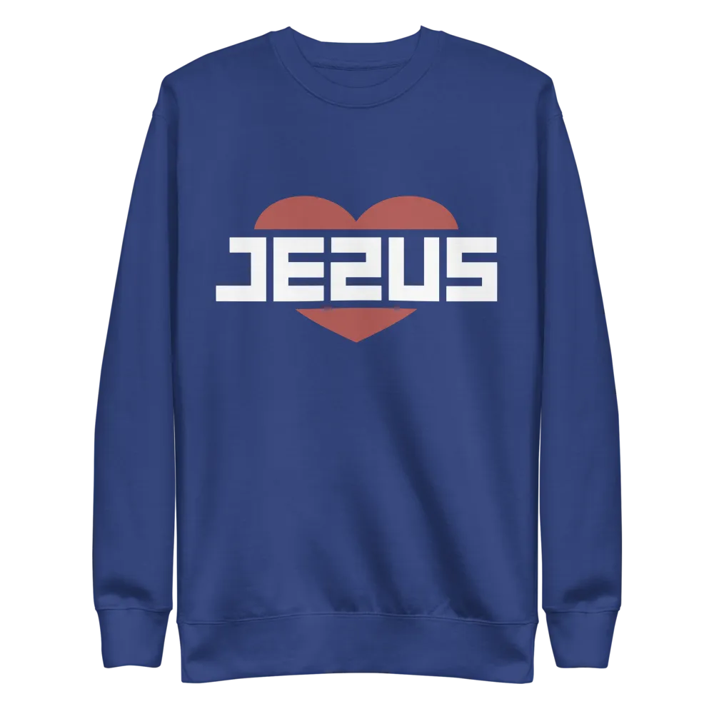 Jesus The 2 Of Us Unisex Premium Sweatshirt