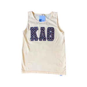 KAPPA ALPHA THETA DOUBLE APPLIQUE TANK
