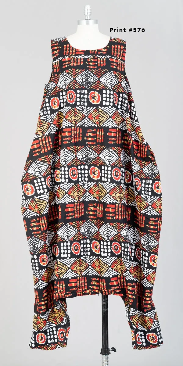 KaraChic 251RN Authentic African Print Jumpsuit