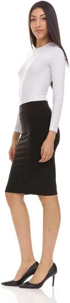 Kiki Riki Women's Cotton Pencil Skirt
