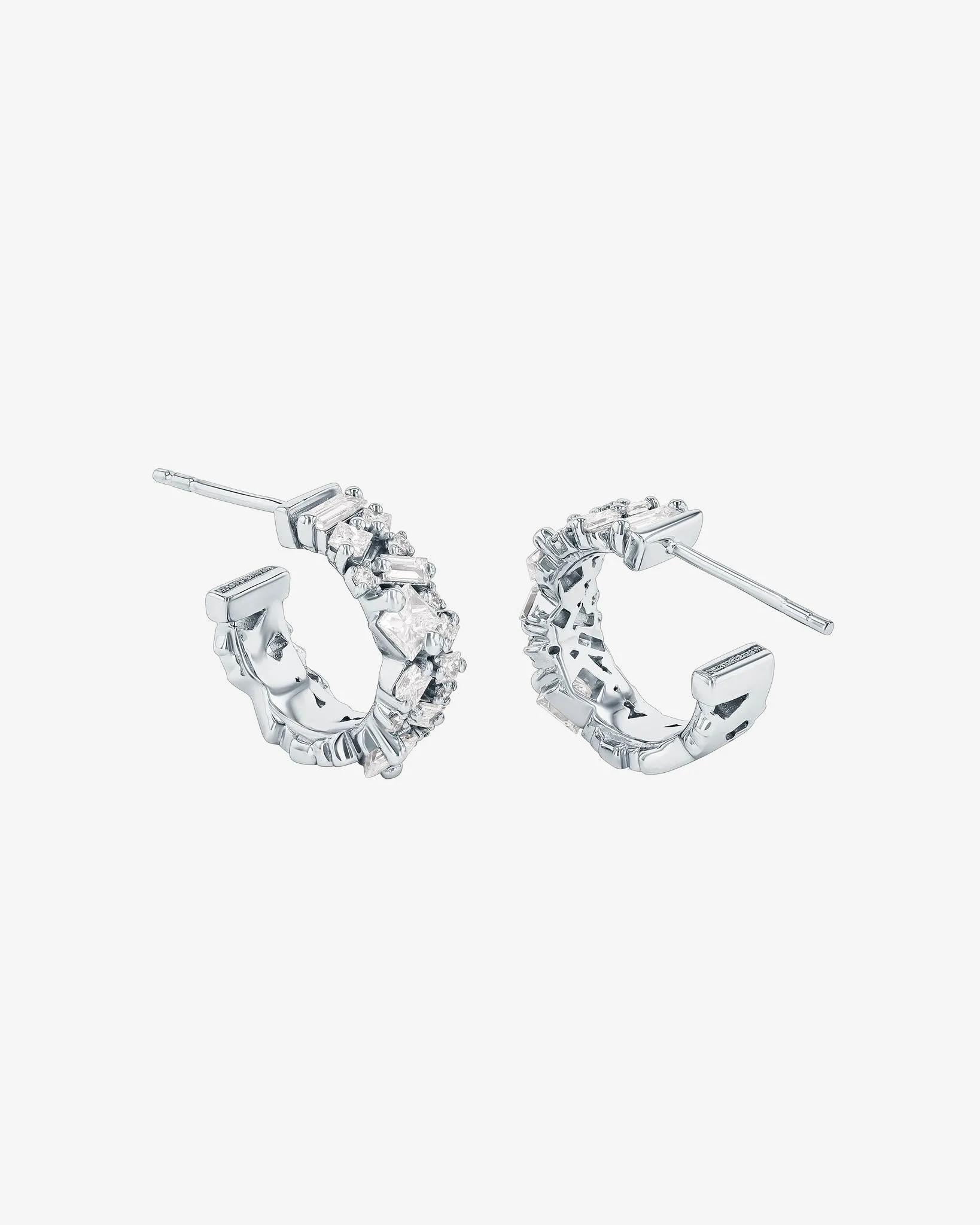 La Fantaisie Diamond Mini Hoops