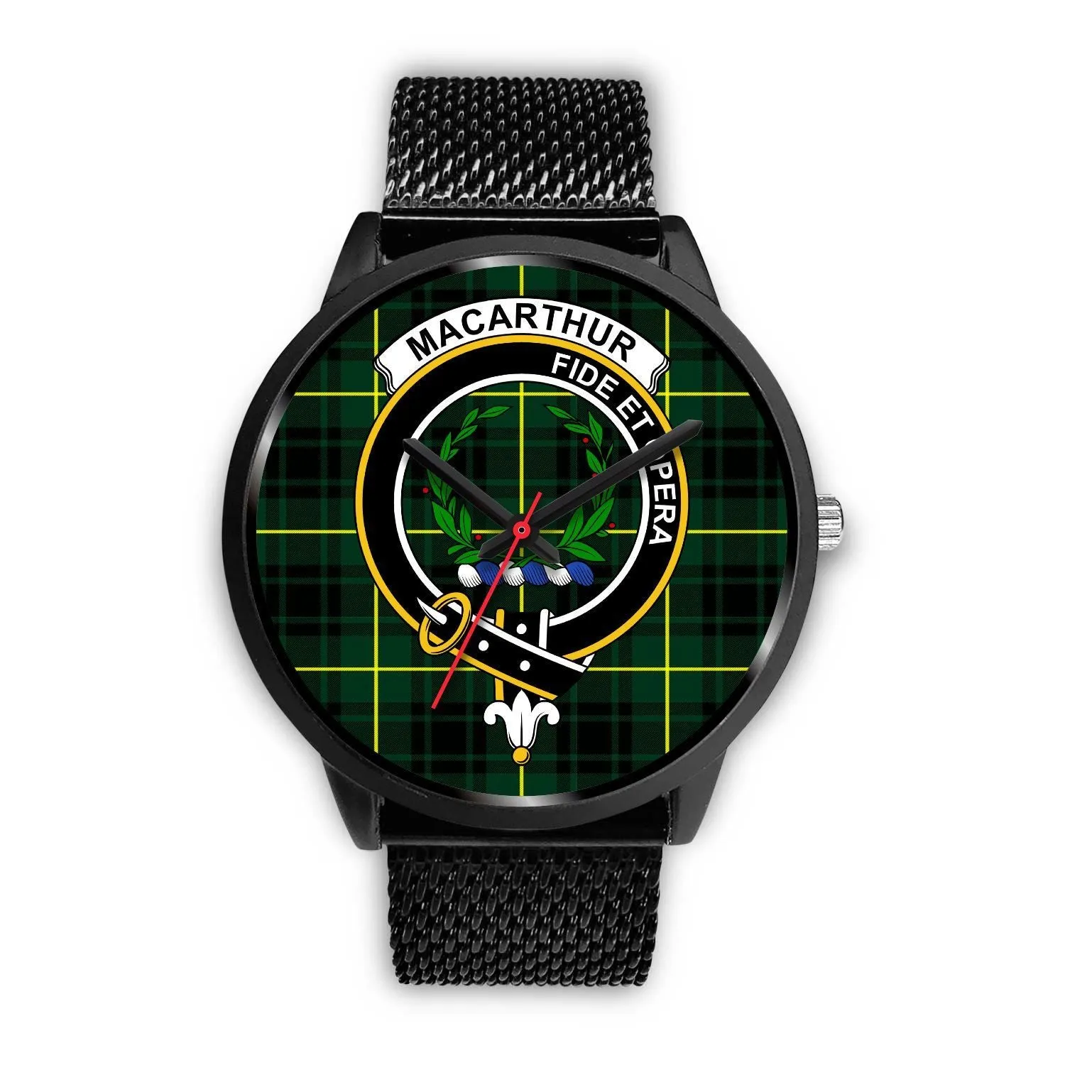 MacArthur Modern Clan Badge Tartan Black Watch
