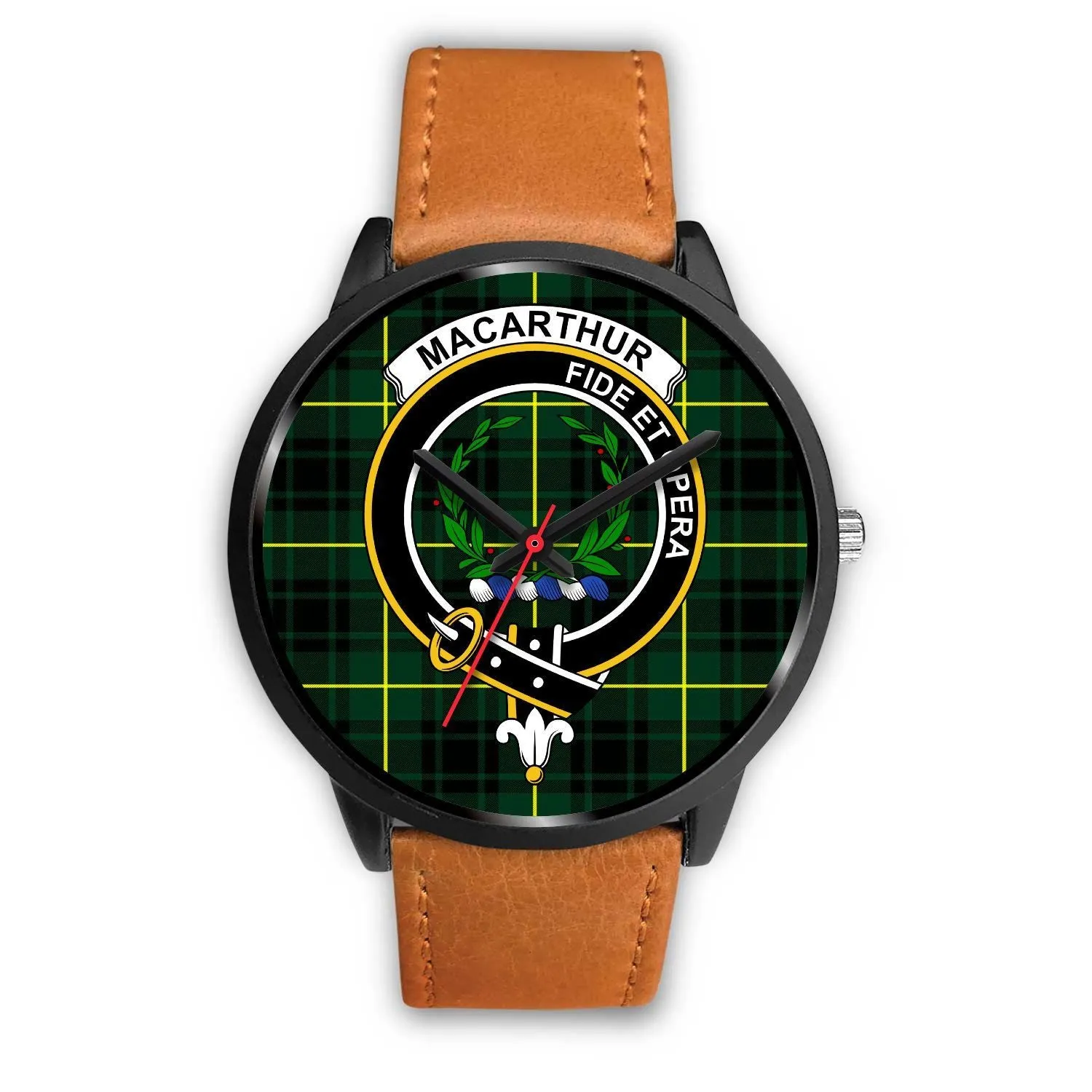 MacArthur Modern Clan Badge Tartan Black Watch