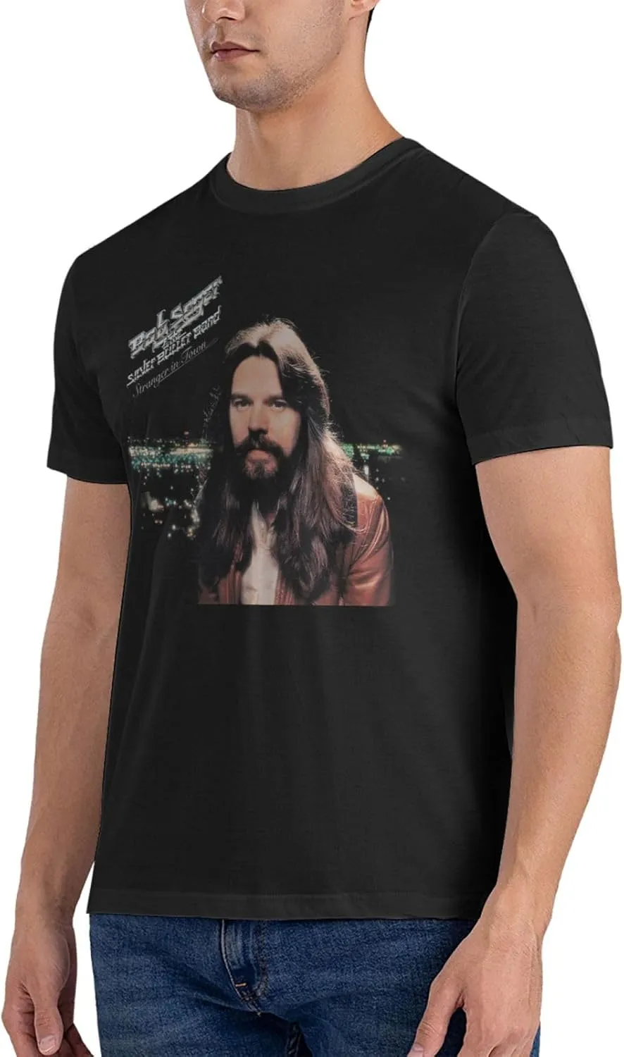 Man's T Shirt Short Sleeve Crewneck Tee Teenager Cool Summer Cotton Shirt