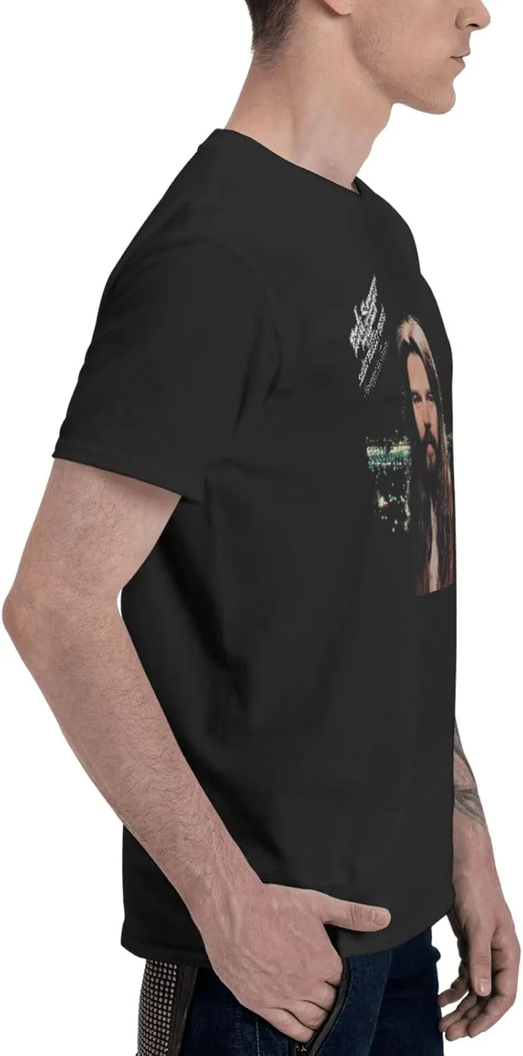 Man's T Shirt Short Sleeve Crewneck Tee Teenager Cool Summer Cotton Shirt