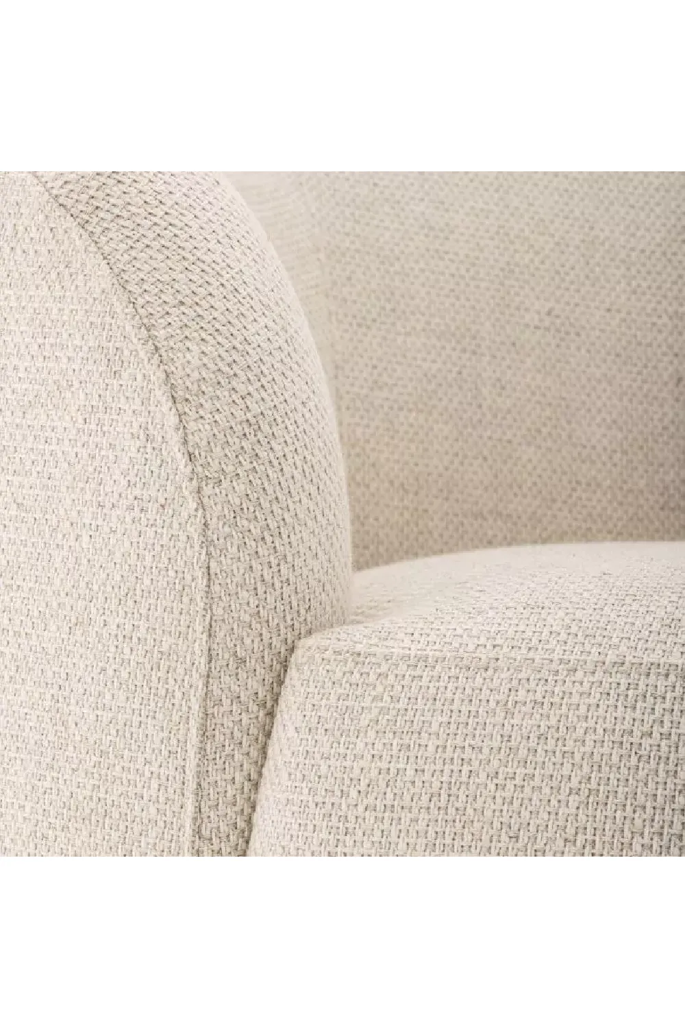 Modern Minimalist Curved Sofa | Eichholtz Bernd