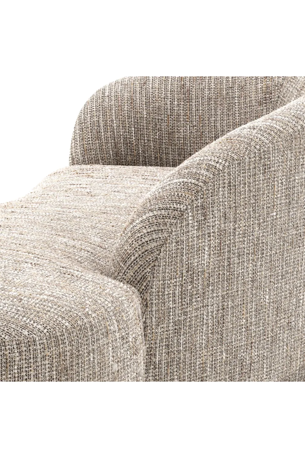 Modern Minimalist Curved Sofa | Eichholtz Bernd