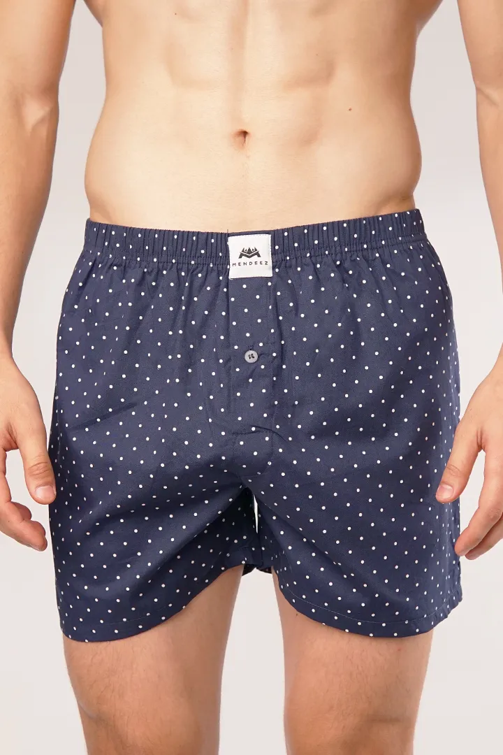 Mottles Woven Boxer Shorts