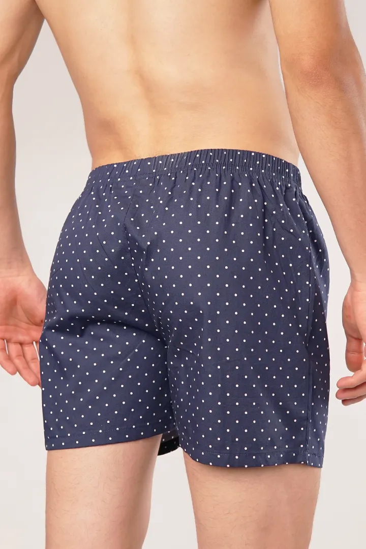 Mottles Woven Boxer Shorts