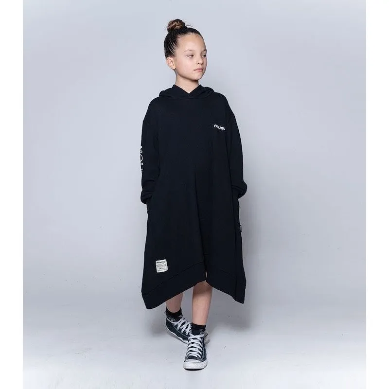 NUNUNU Attention Hooded Dress