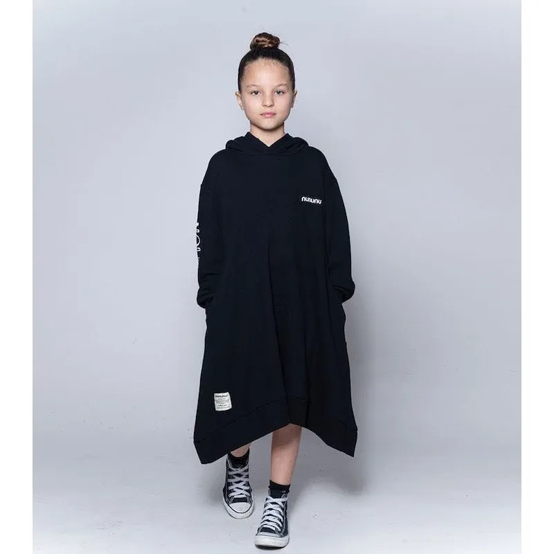 NUNUNU Attention Hooded Dress