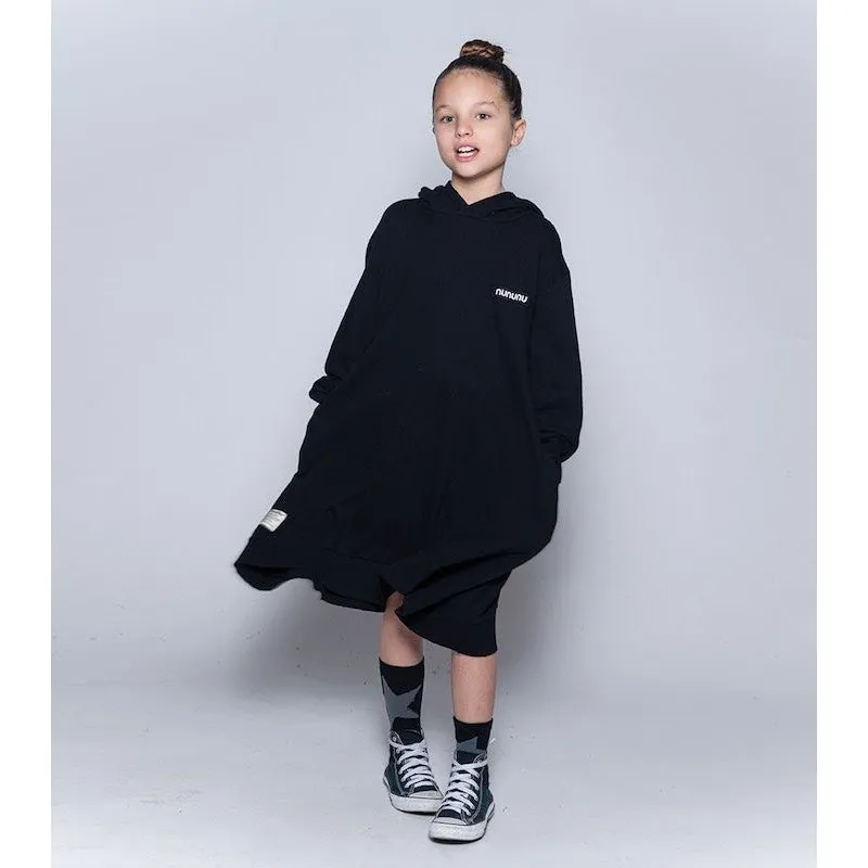 NUNUNU Attention Hooded Dress
