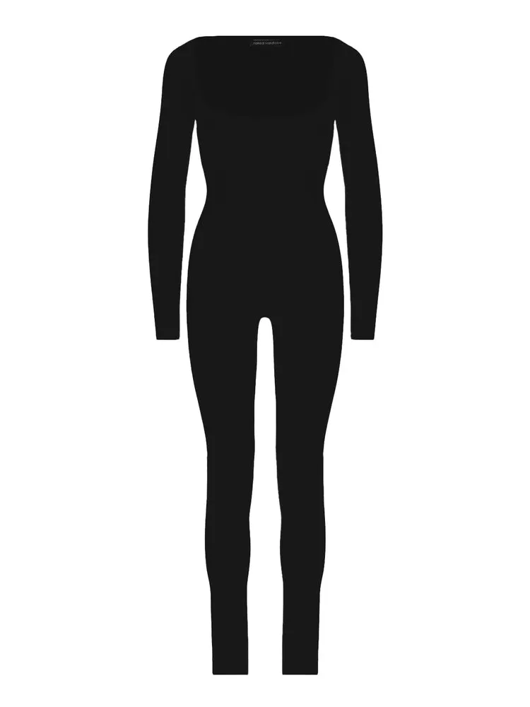 NW Square Neck Jumpsuit Curve