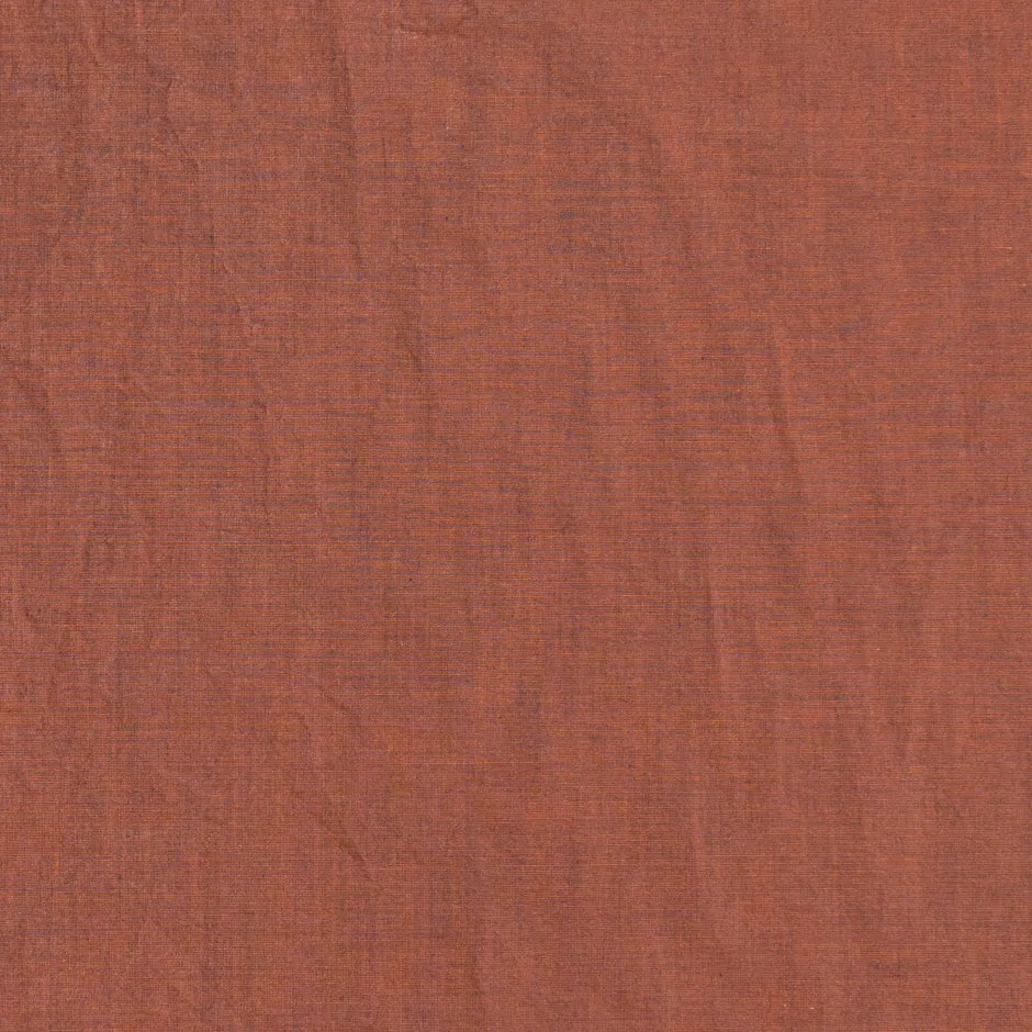 Orange/Blue Two-Tone Suiting Cotton