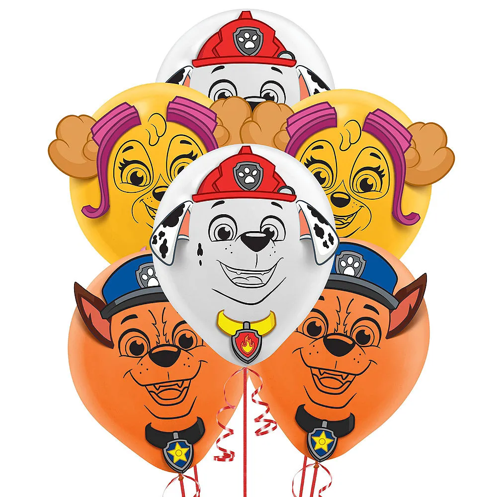 Paw Patrol Latex Balloon Kit 12" | 6ct