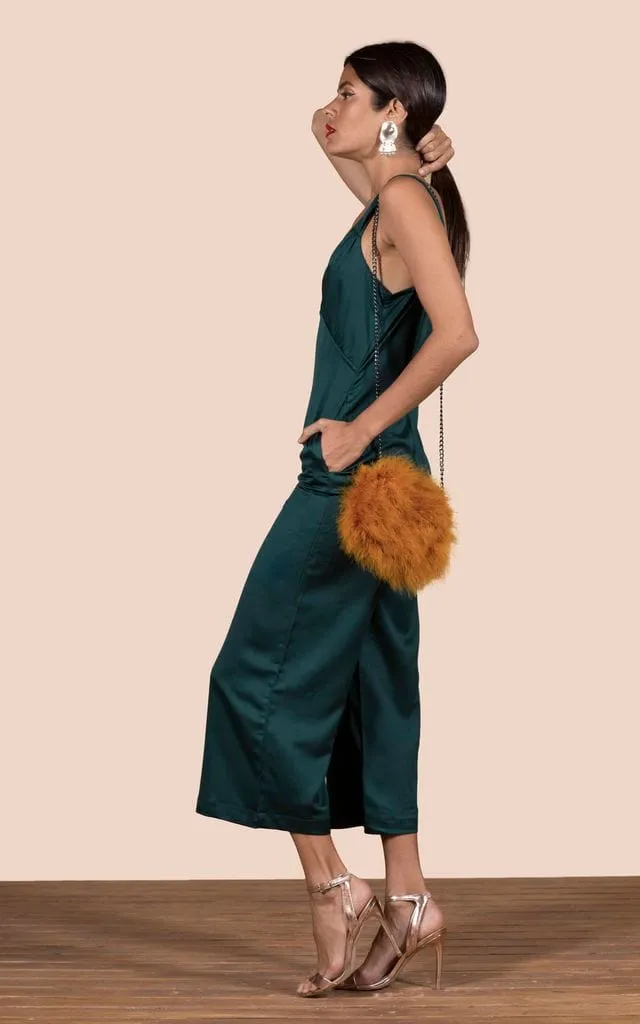 Rocco Jumpsuit In Dark Green