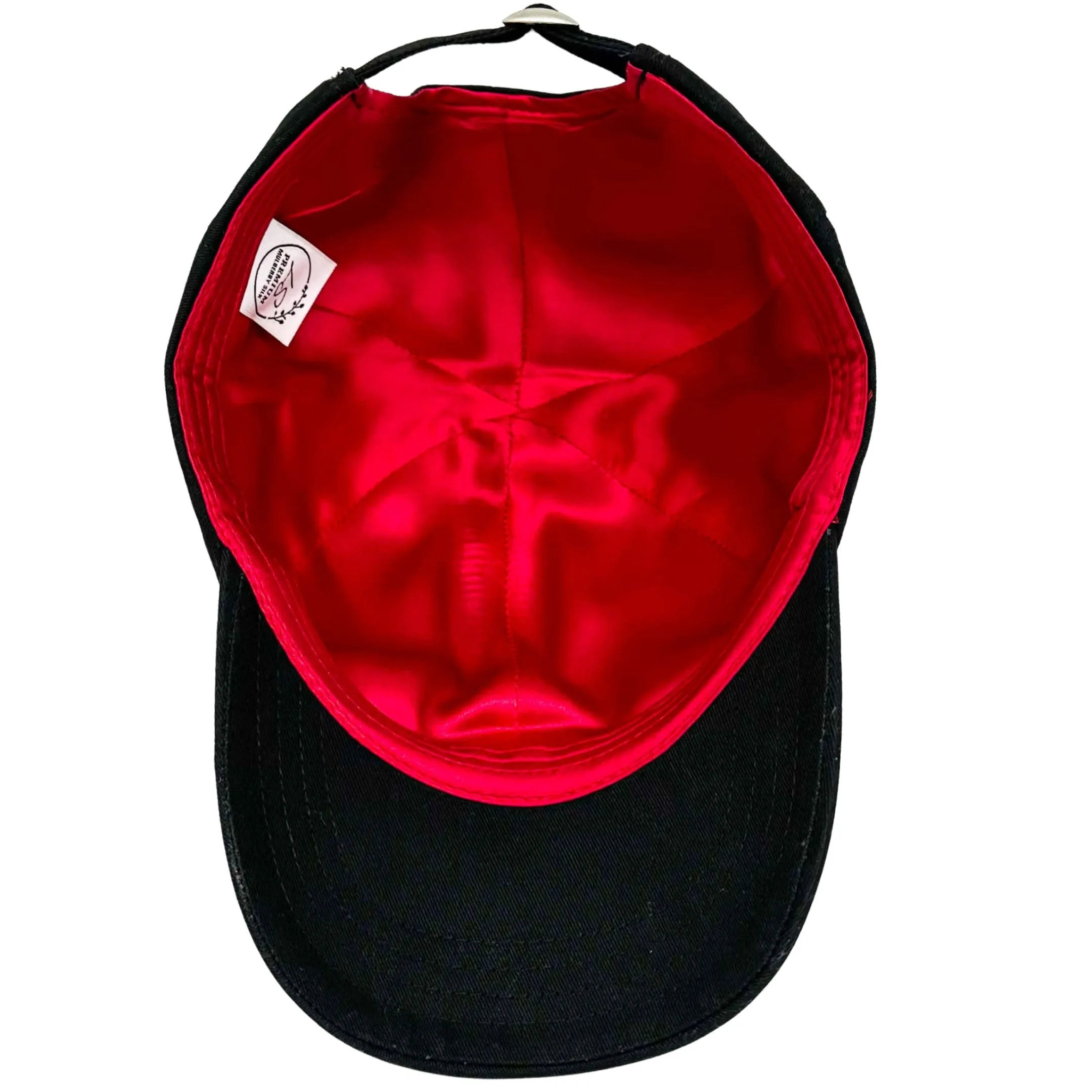 Silk-lined Essential Baseball Cap - Midnight Black - Unisex