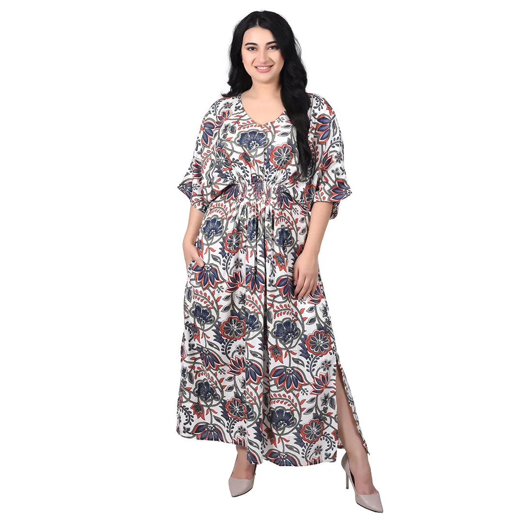 Smocked Maxi Dress Size 10-32 PL4