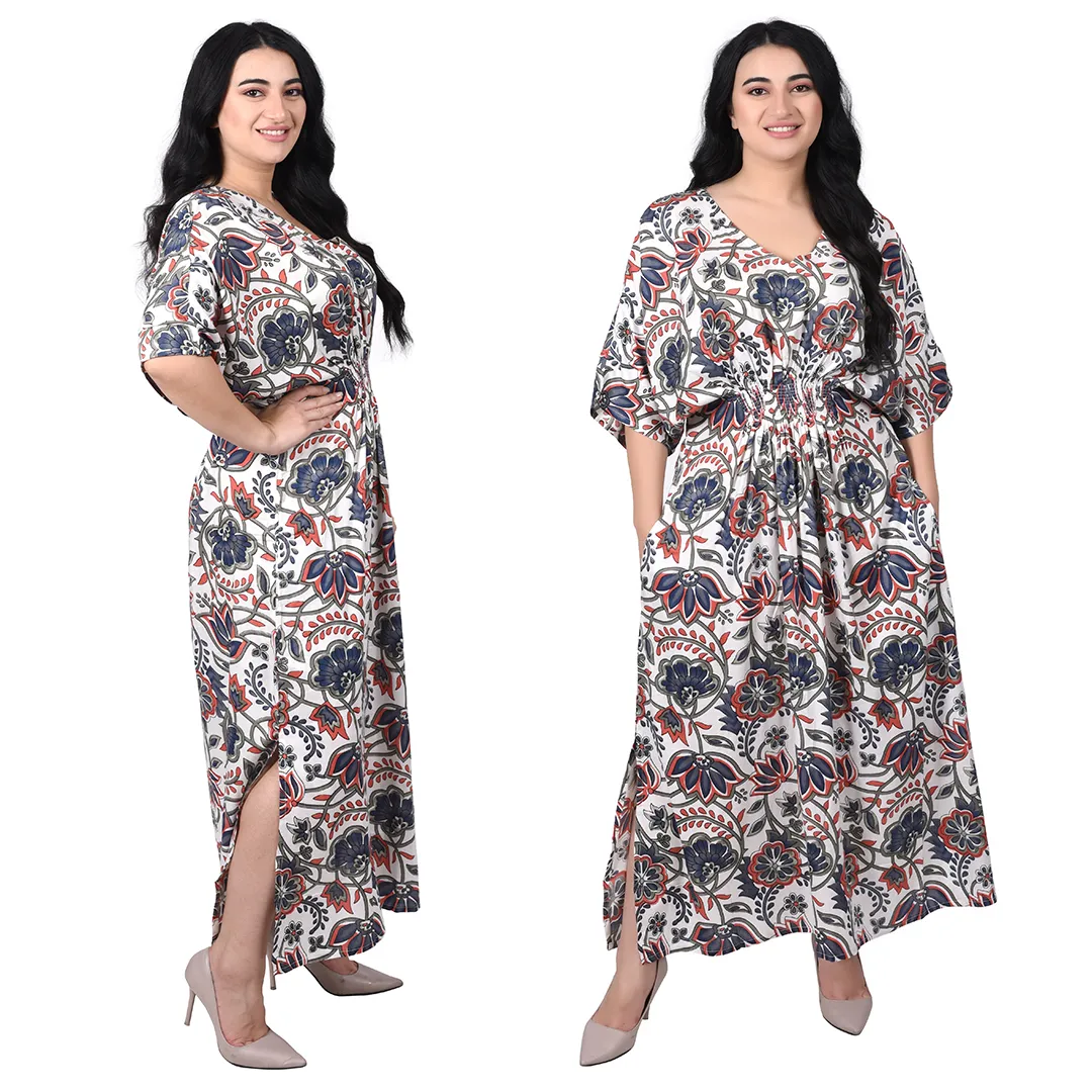 Smocked Maxi Dress Size 10-32 PL4