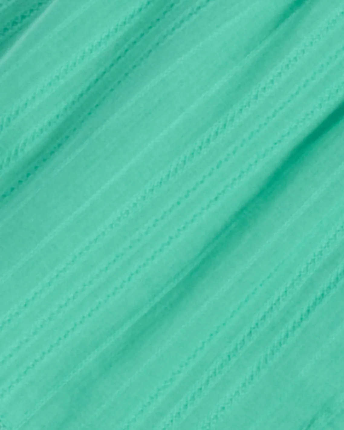 Smocked Waist Midi Skirt in Cotton Dobby