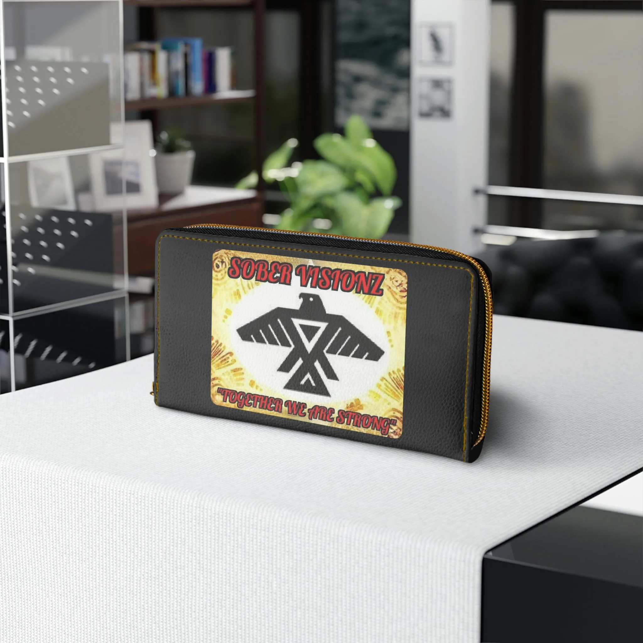 Sober Visionz Zipper Wallet