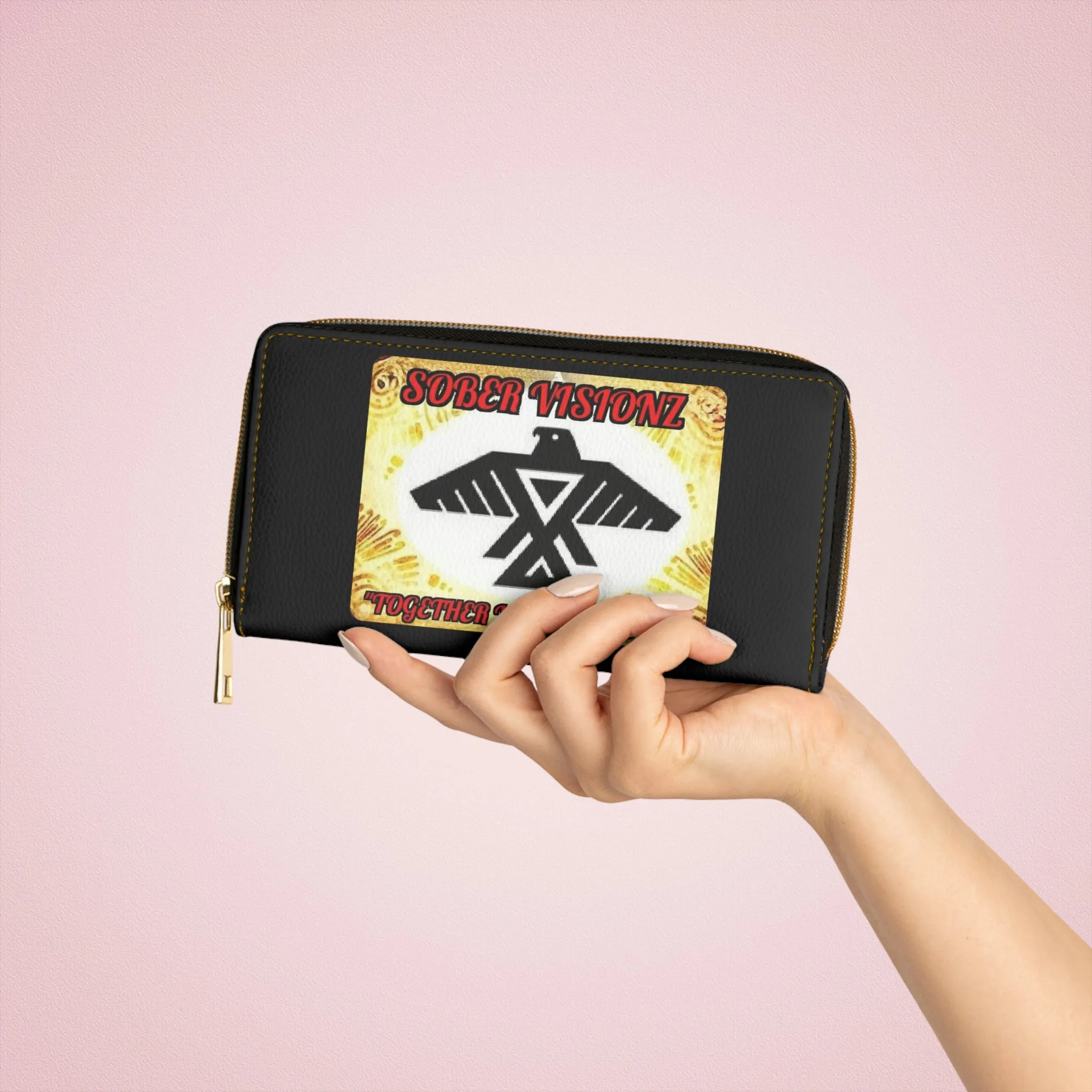 Sober Visionz Zipper Wallet