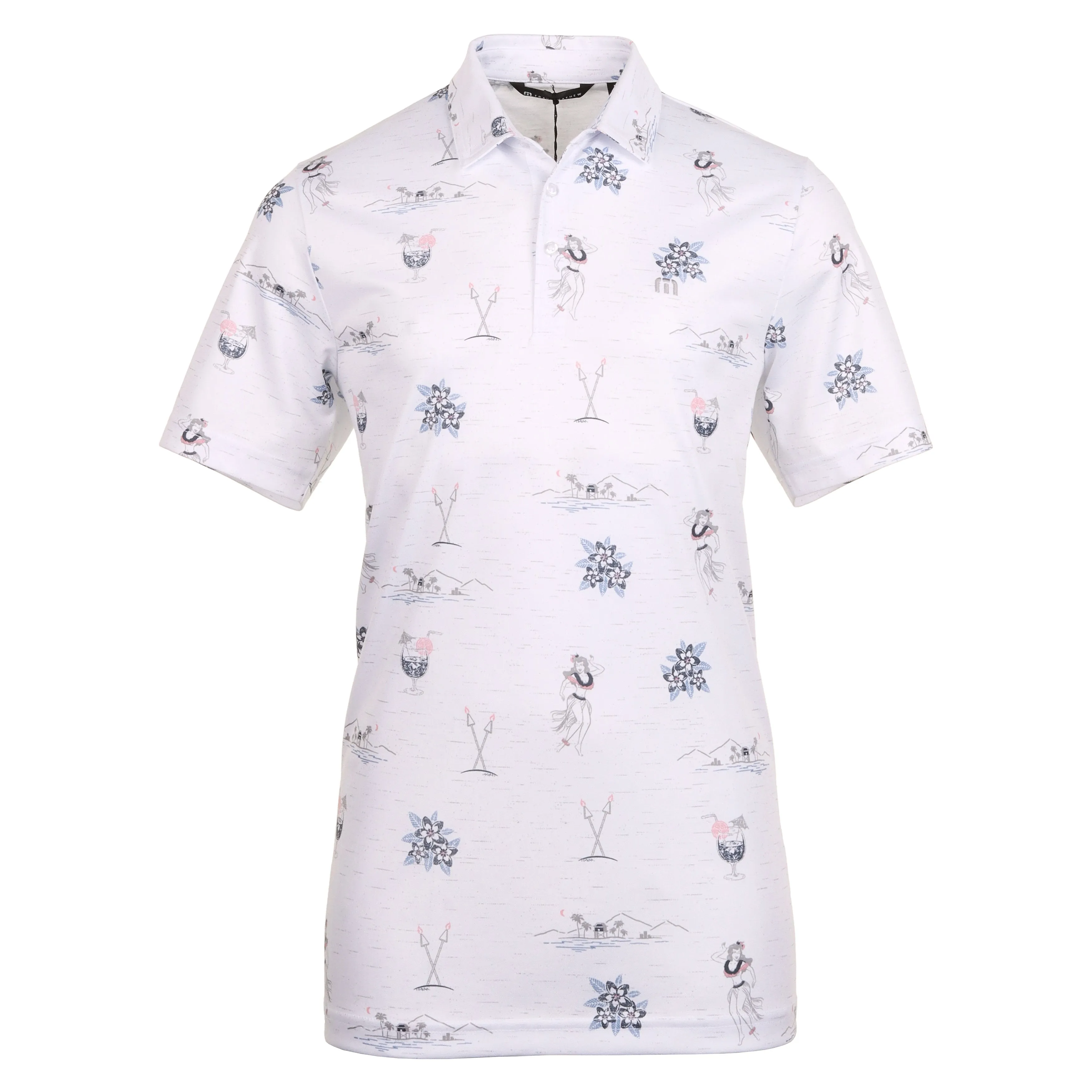 TravisMathew Island Paradise Polo Shirt