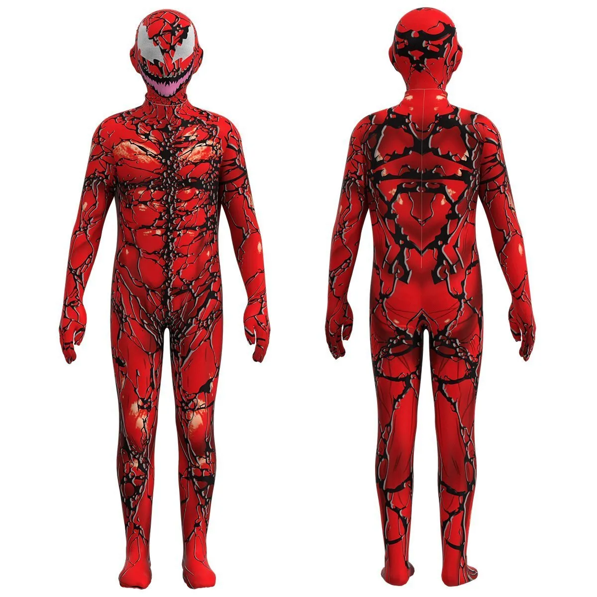 Venom: Let There Be Carnage Costumes Bodysuit Halloween Superhero jumpsuits For Kids