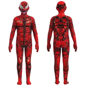 Venom: Let There Be Carnage Costumes Bodysuit Halloween Superhero jumpsuits For Kids