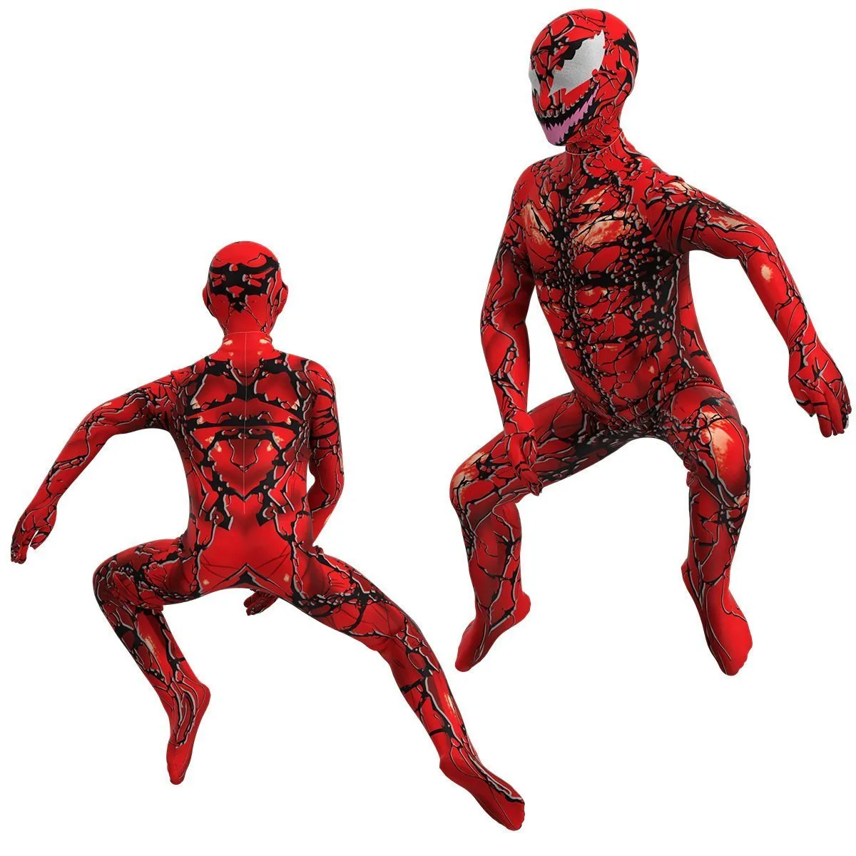 Venom: Let There Be Carnage Costumes Bodysuit Halloween Superhero jumpsuits For Kids