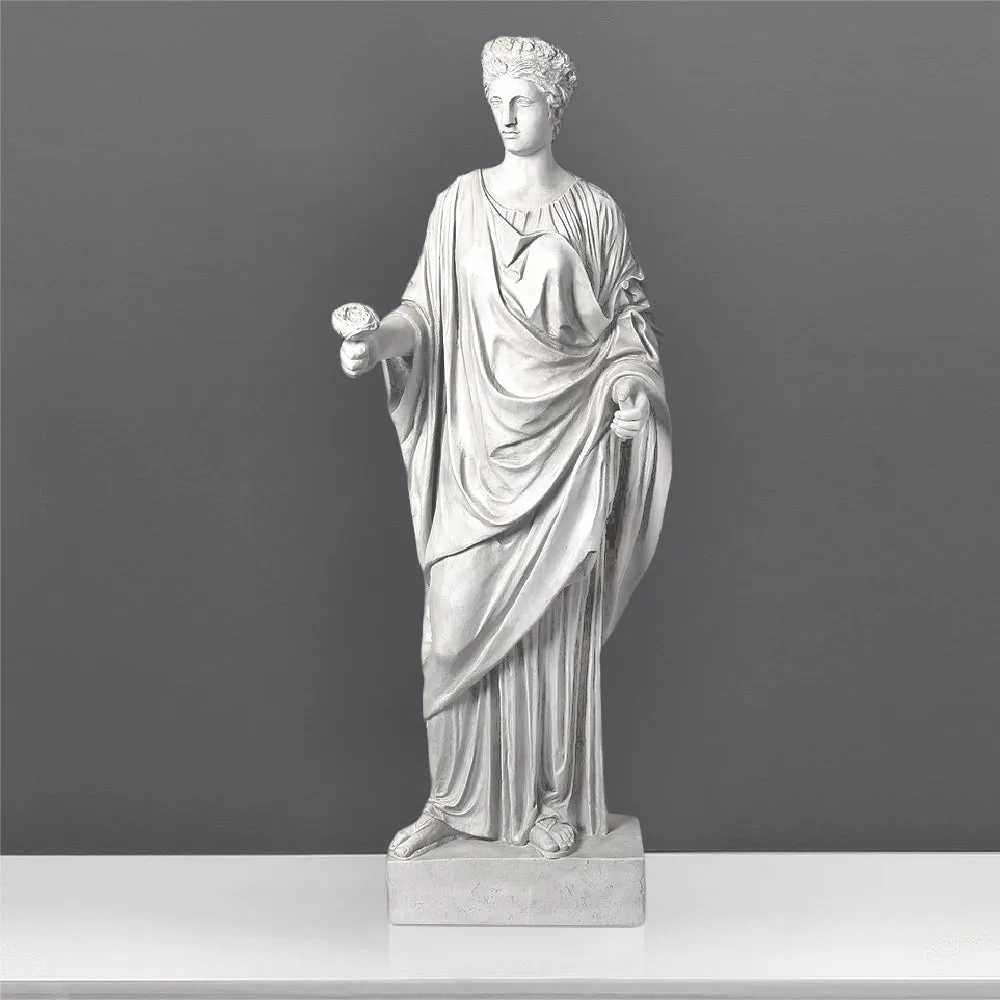 Venus with Rose Life-size Statue (Large)